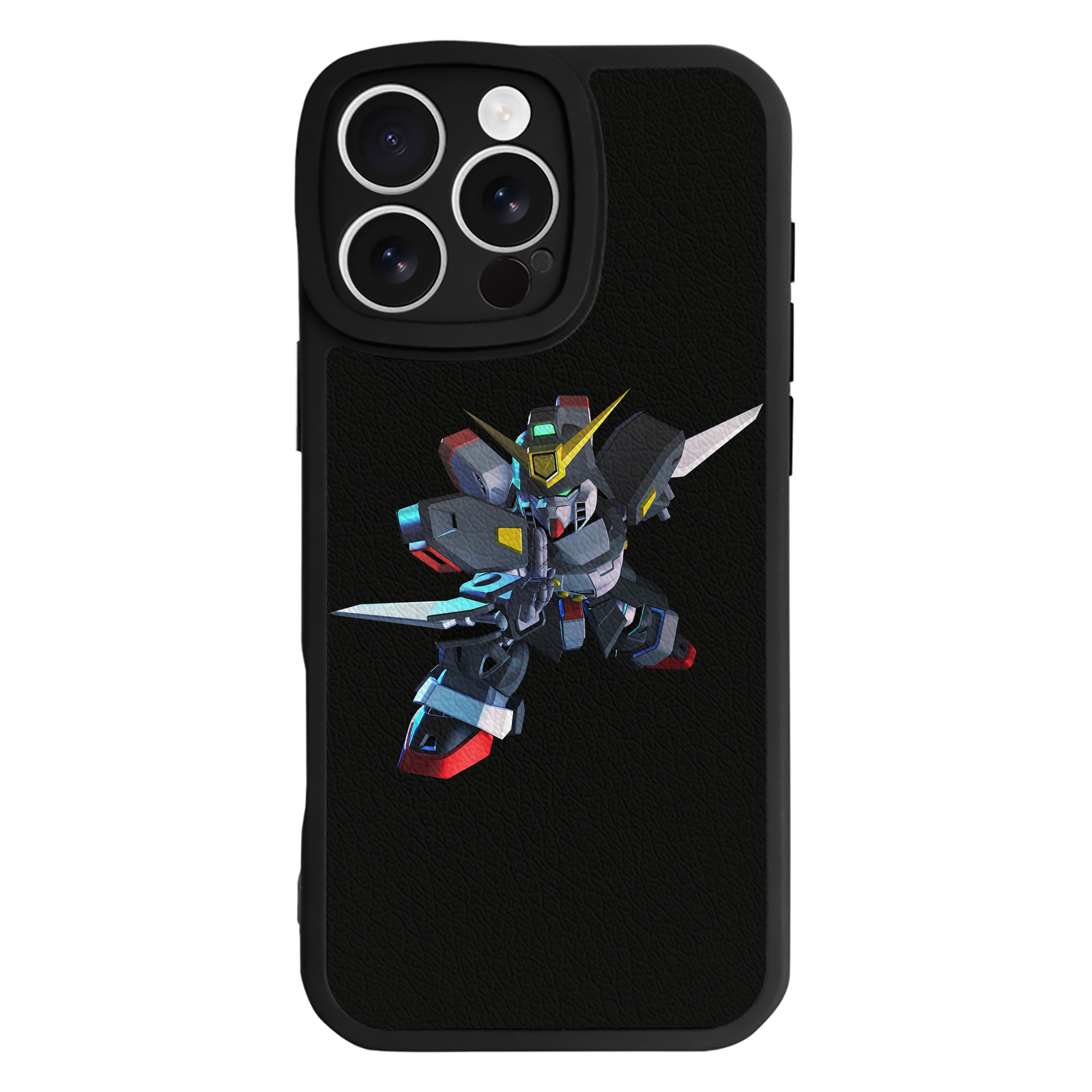 （画像用） 機動戦士ガンダム Mobile Suit Gundam 【iPhone 16シリーズ対応】シリコンスマホケース（レザー調） 材質：シリコン
